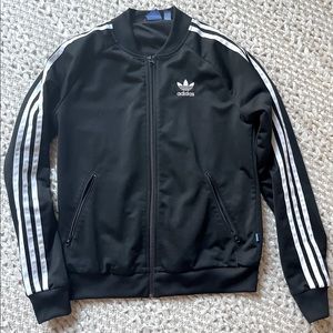 Adidas black track jacket!